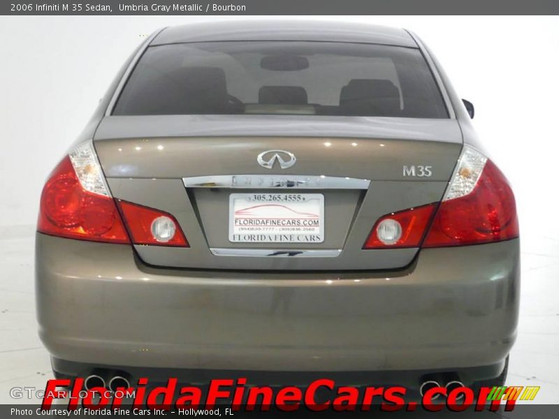Umbria Gray Metallic / Bourbon 2006 Infiniti M 35 Sedan