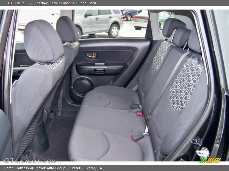 Shadow Black / Black Soul Logo Cloth 2010 Kia Soul +