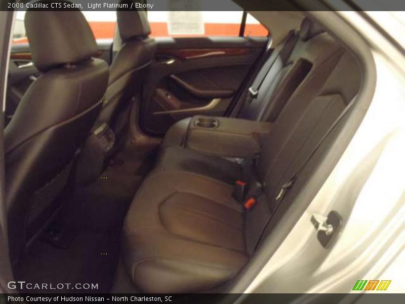 Light Platinum / Ebony 2008 Cadillac CTS Sedan