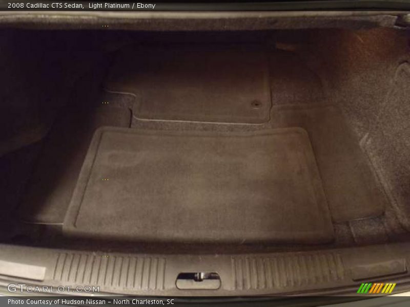 Light Platinum / Ebony 2008 Cadillac CTS Sedan