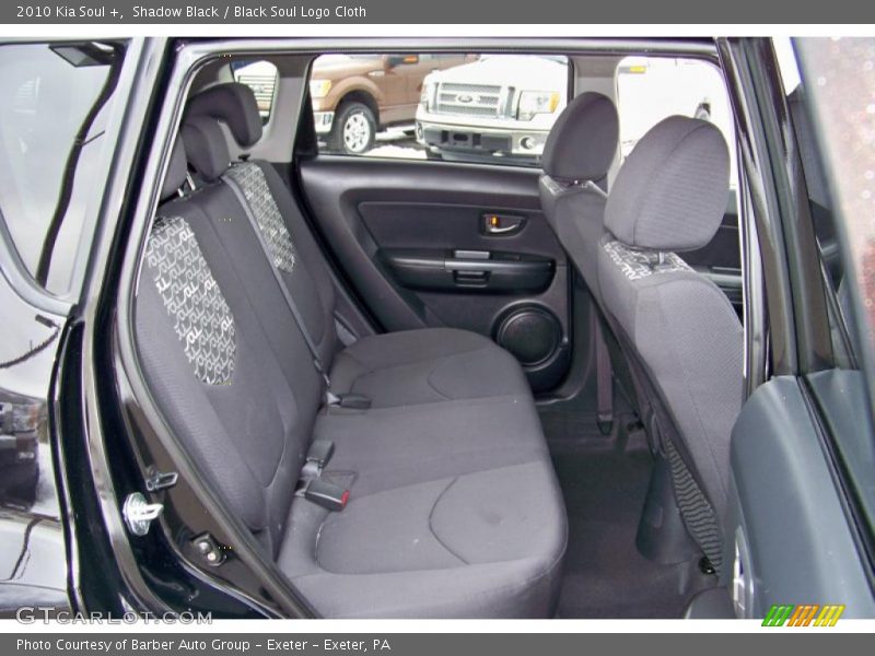 Shadow Black / Black Soul Logo Cloth 2010 Kia Soul +