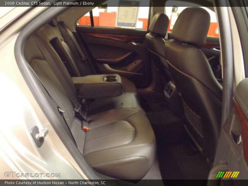 Light Platinum / Ebony 2008 Cadillac CTS Sedan