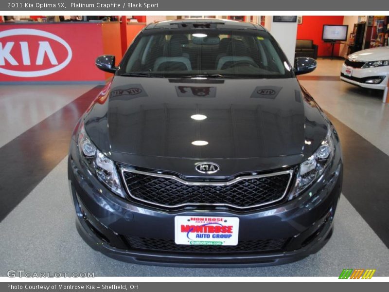 Platinum Graphite / Black Sport 2011 Kia Optima SX