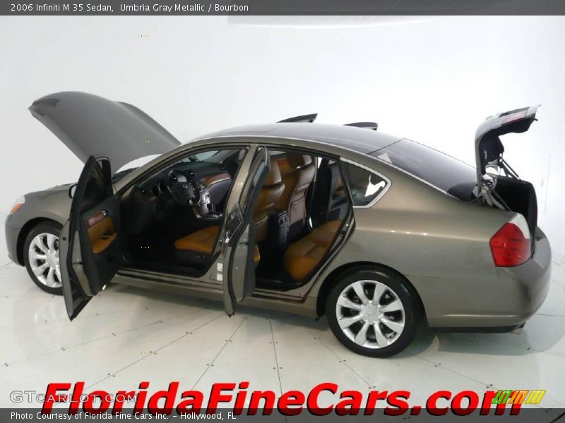 Umbria Gray Metallic / Bourbon 2006 Infiniti M 35 Sedan