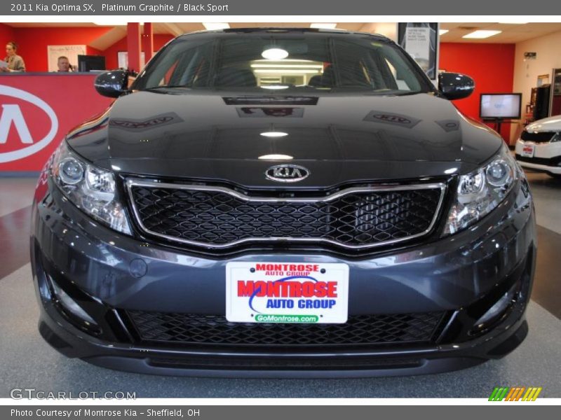 Platinum Graphite / Black Sport 2011 Kia Optima SX