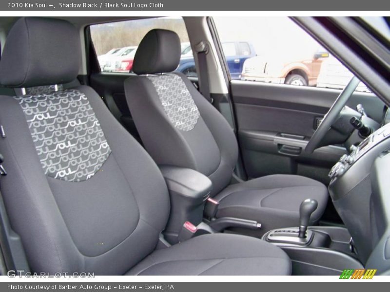 Shadow Black / Black Soul Logo Cloth 2010 Kia Soul +