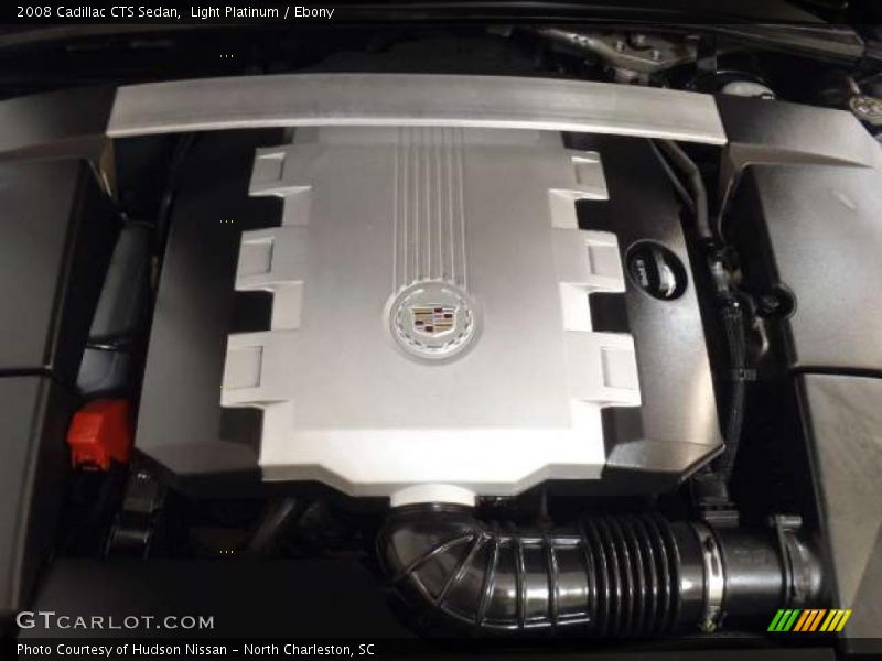 Light Platinum / Ebony 2008 Cadillac CTS Sedan