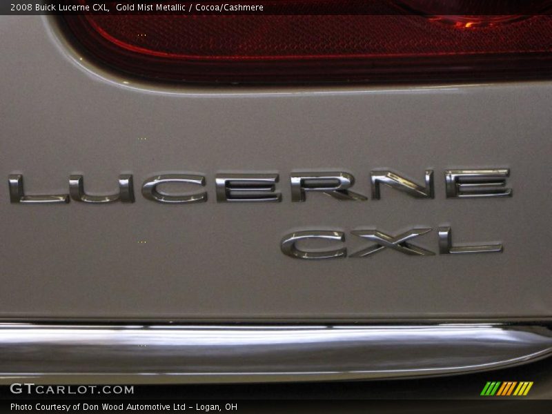 Gold Mist Metallic / Cocoa/Cashmere 2008 Buick Lucerne CXL