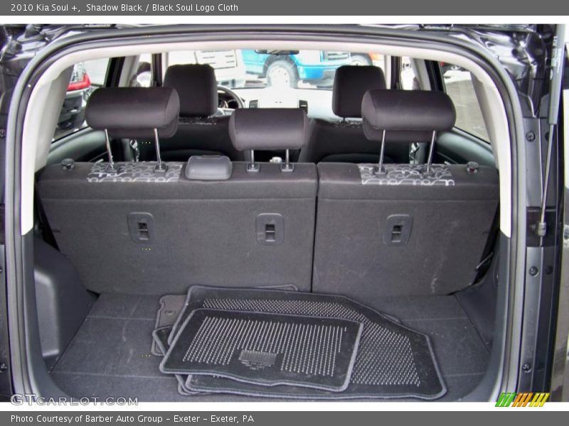 Shadow Black / Black Soul Logo Cloth 2010 Kia Soul +