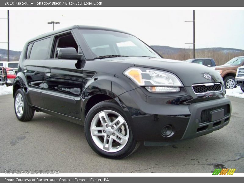 Shadow Black / Black Soul Logo Cloth 2010 Kia Soul +
