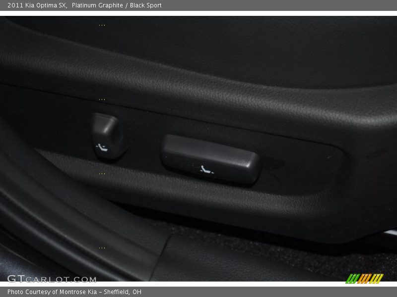 Platinum Graphite / Black Sport 2011 Kia Optima SX