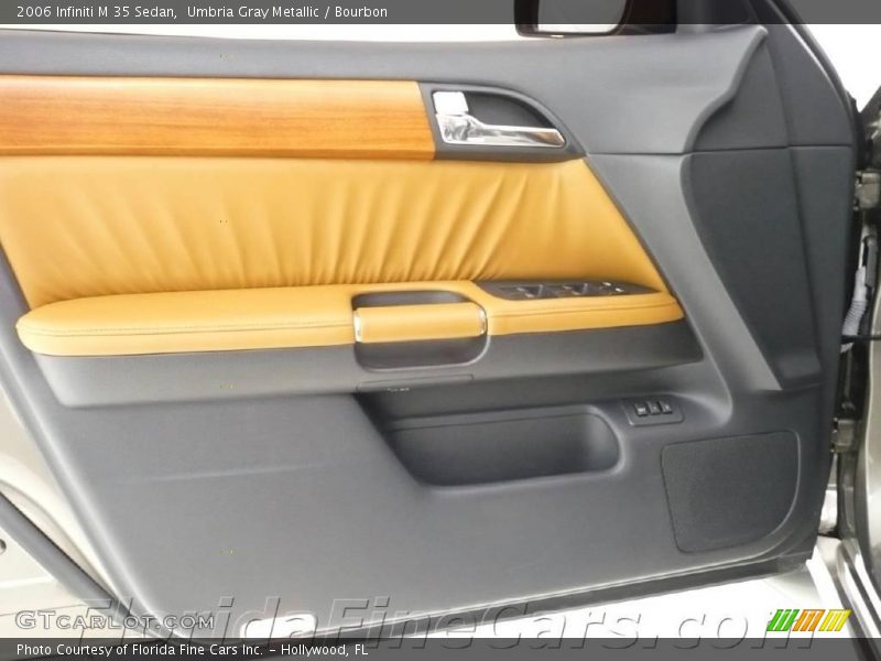 Umbria Gray Metallic / Bourbon 2006 Infiniti M 35 Sedan