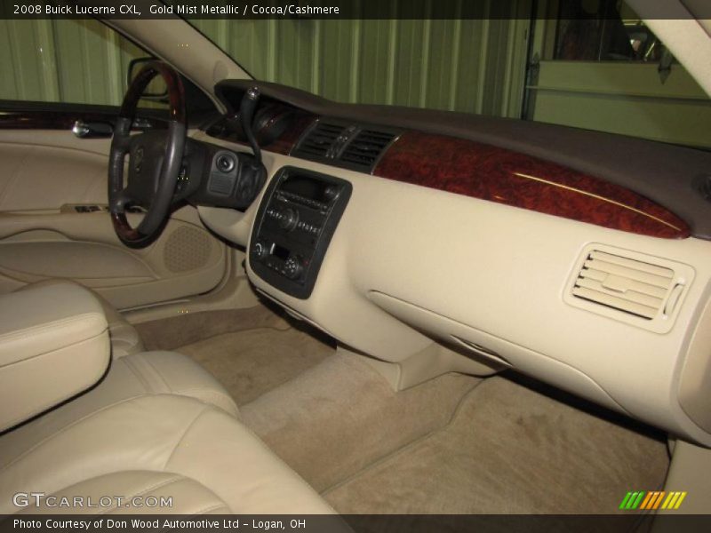 Gold Mist Metallic / Cocoa/Cashmere 2008 Buick Lucerne CXL