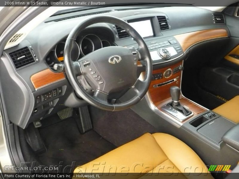 Umbria Gray Metallic / Bourbon 2006 Infiniti M 35 Sedan