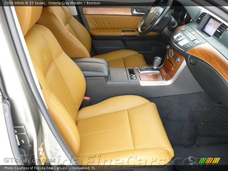 Umbria Gray Metallic / Bourbon 2006 Infiniti M 35 Sedan