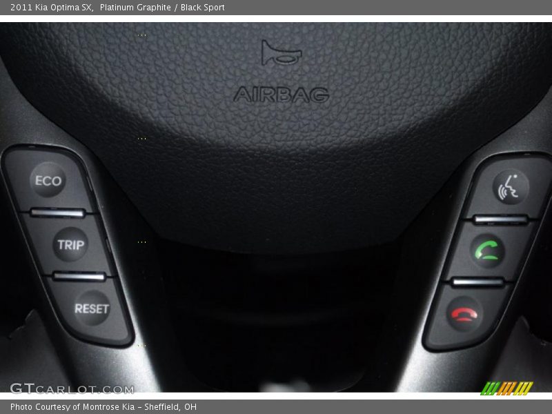 Controls of 2011 Optima SX