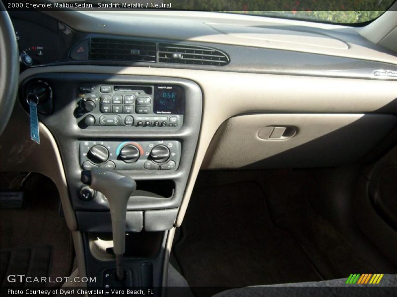 Sandrift Metallic / Neutral 2000 Chevrolet Malibu Sedan