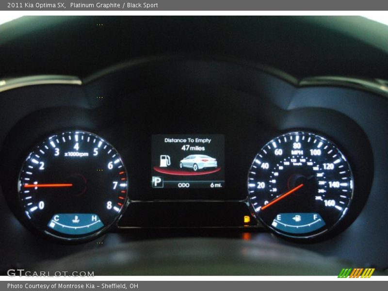  2011 Optima SX SX Gauges