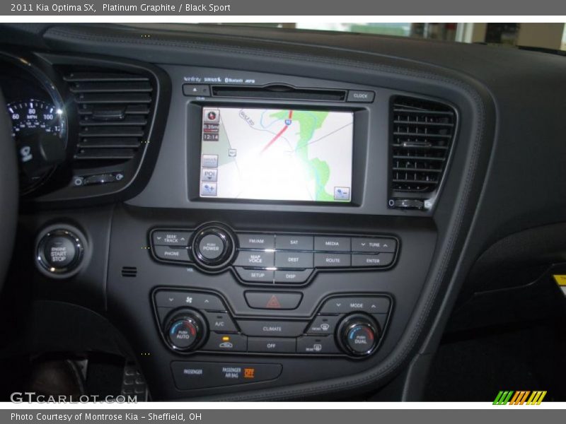 Controls of 2011 Optima SX