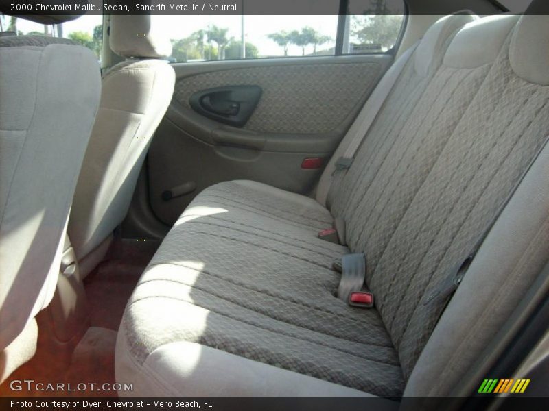 Sandrift Metallic / Neutral 2000 Chevrolet Malibu Sedan