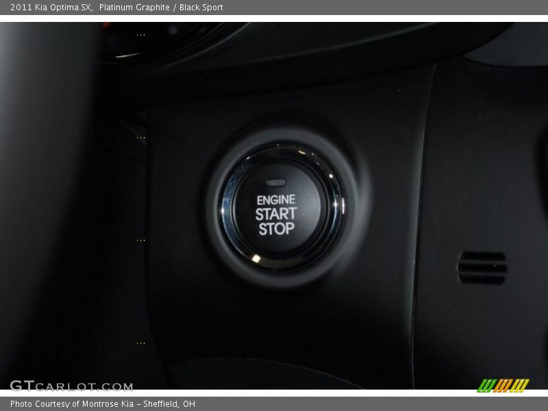 Controls of 2011 Optima SX