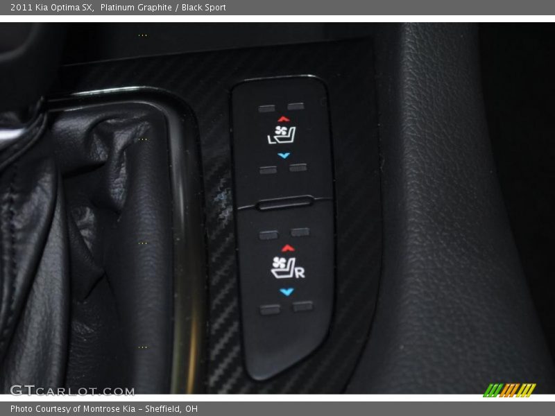 Controls of 2011 Optima SX