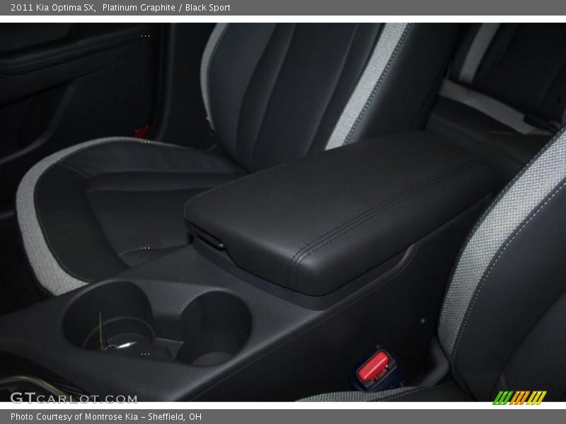 Platinum Graphite / Black Sport 2011 Kia Optima SX