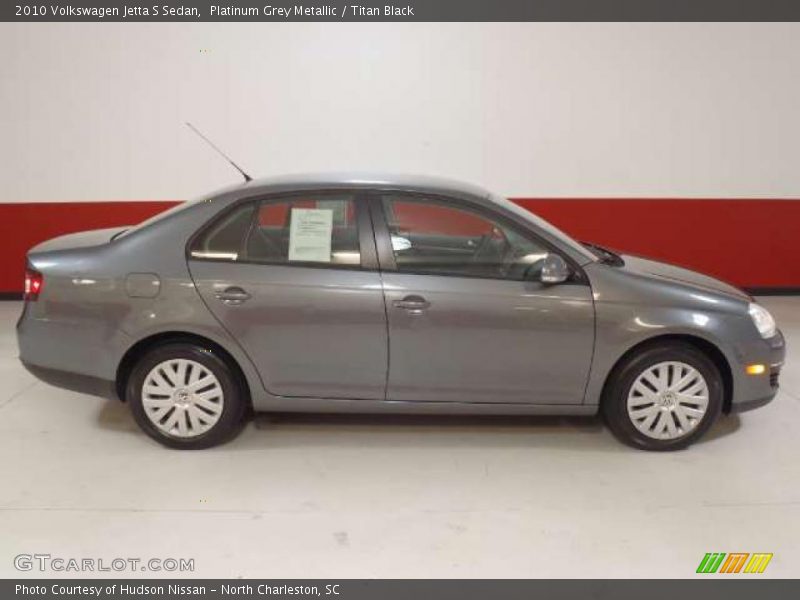 Platinum Grey Metallic / Titan Black 2010 Volkswagen Jetta S Sedan