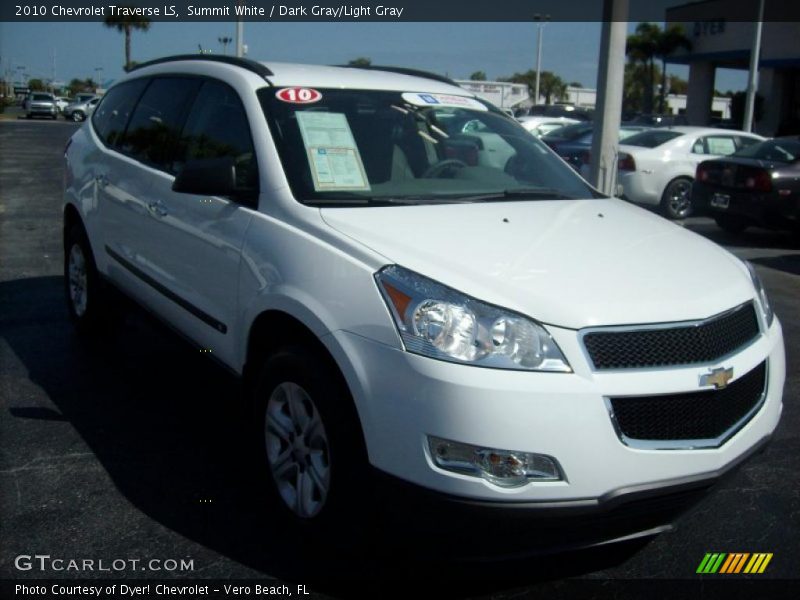  2010 Traverse LS Summit White