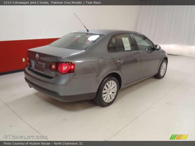 Platinum Grey Metallic / Titan Black 2010 Volkswagen Jetta S Sedan