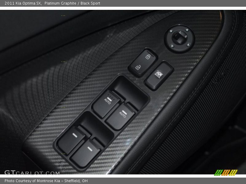 Controls of 2011 Optima SX