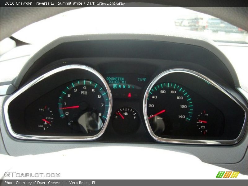  2010 Traverse LS LS Gauges