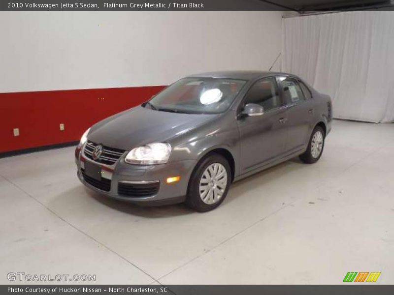 Platinum Grey Metallic / Titan Black 2010 Volkswagen Jetta S Sedan
