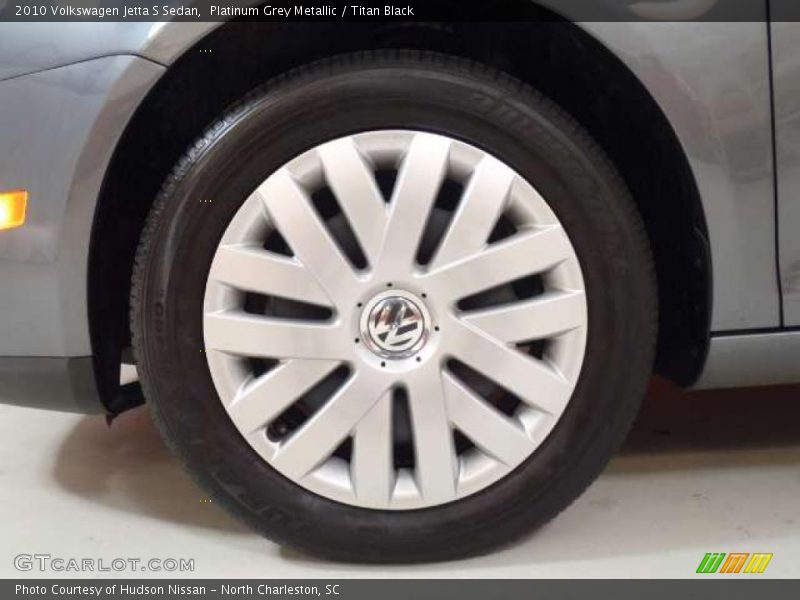 Platinum Grey Metallic / Titan Black 2010 Volkswagen Jetta S Sedan