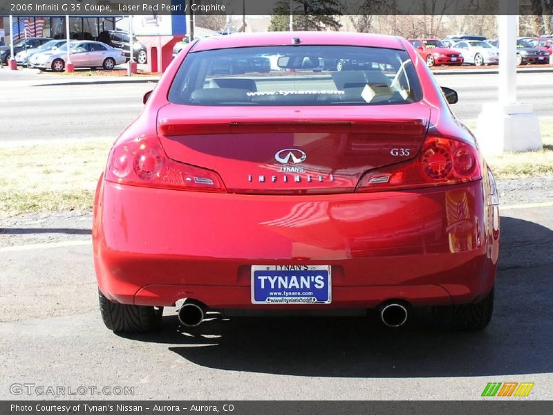 Laser Red Pearl / Graphite 2006 Infiniti G 35 Coupe