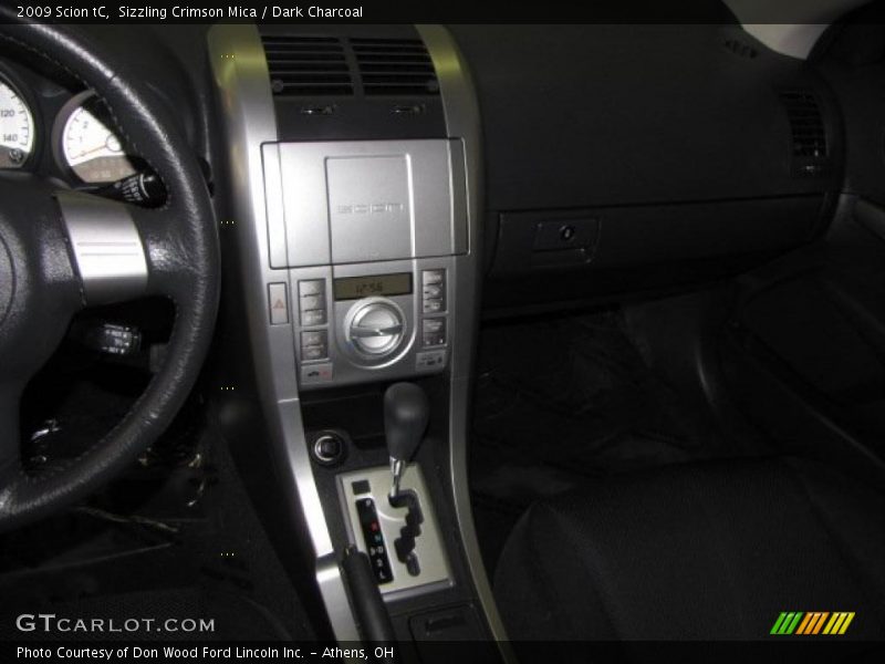 Sizzling Crimson Mica / Dark Charcoal 2009 Scion tC