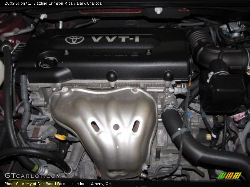  2009 tC  Engine - 2.4 Liter DOHC 16-Valve VVT-i 4 Cylinder