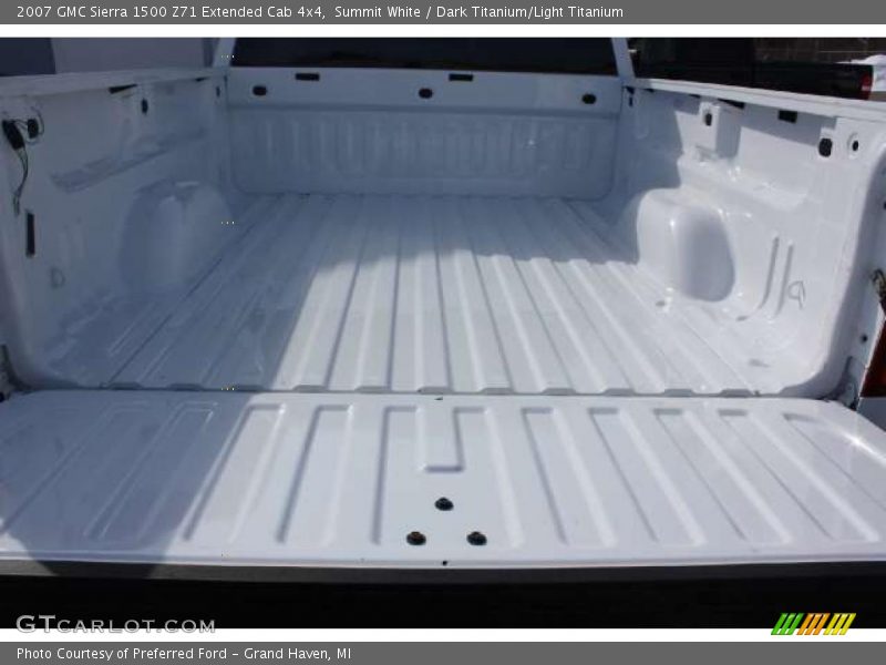 Summit White / Dark Titanium/Light Titanium 2007 GMC Sierra 1500 Z71 Extended Cab 4x4