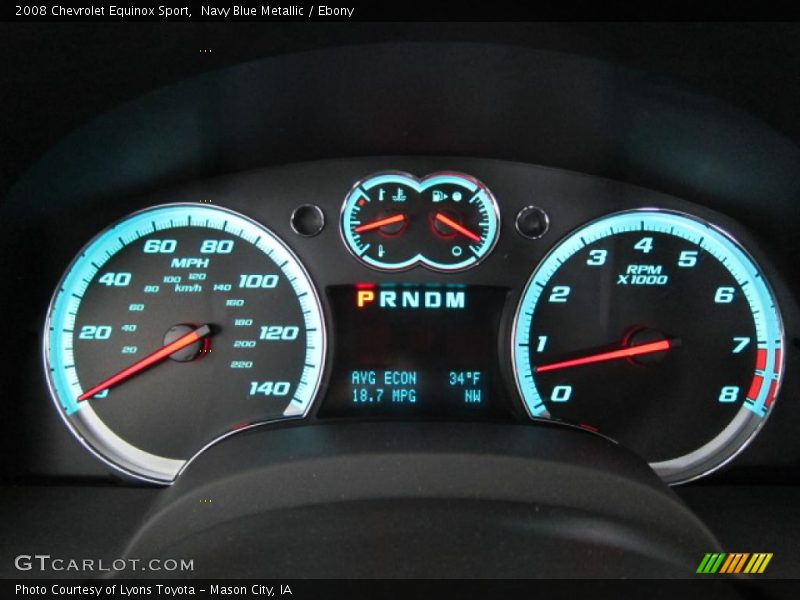  2008 Equinox Sport Sport Gauges