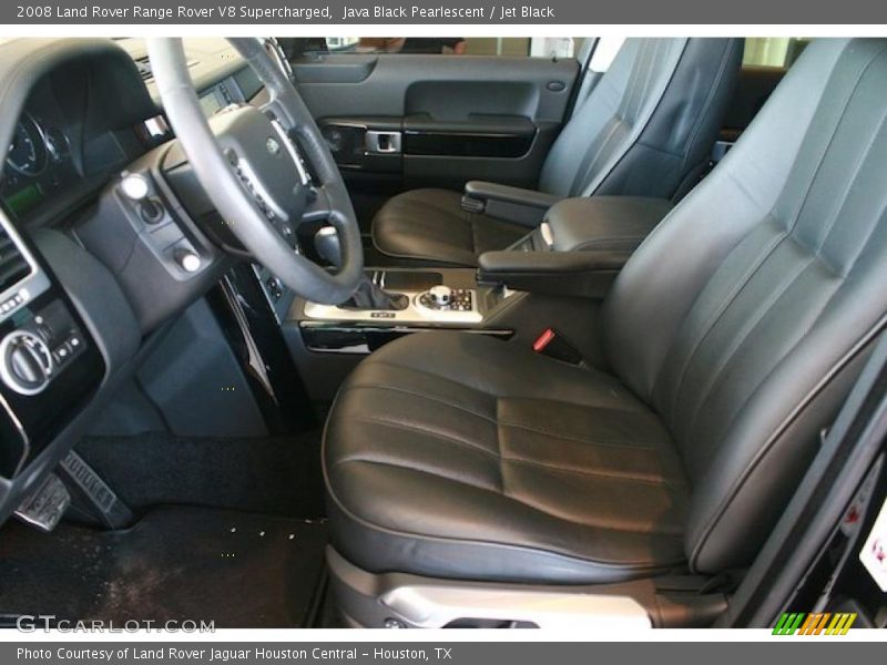 Java Black Pearlescent / Jet Black 2008 Land Rover Range Rover V8 Supercharged