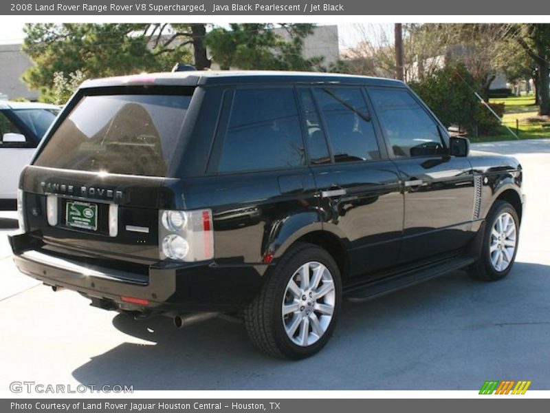 Java Black Pearlescent / Jet Black 2008 Land Rover Range Rover V8 Supercharged