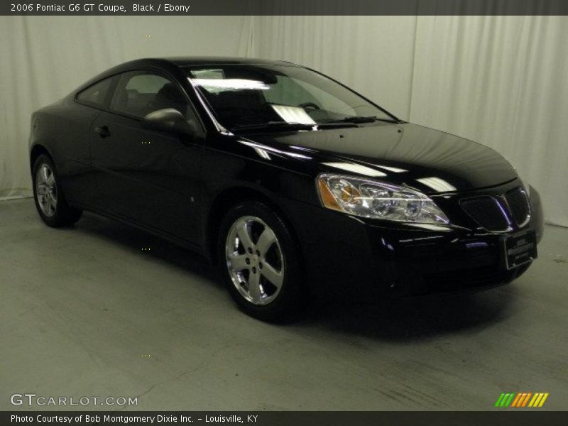 Black / Ebony 2006 Pontiac G6 GT Coupe