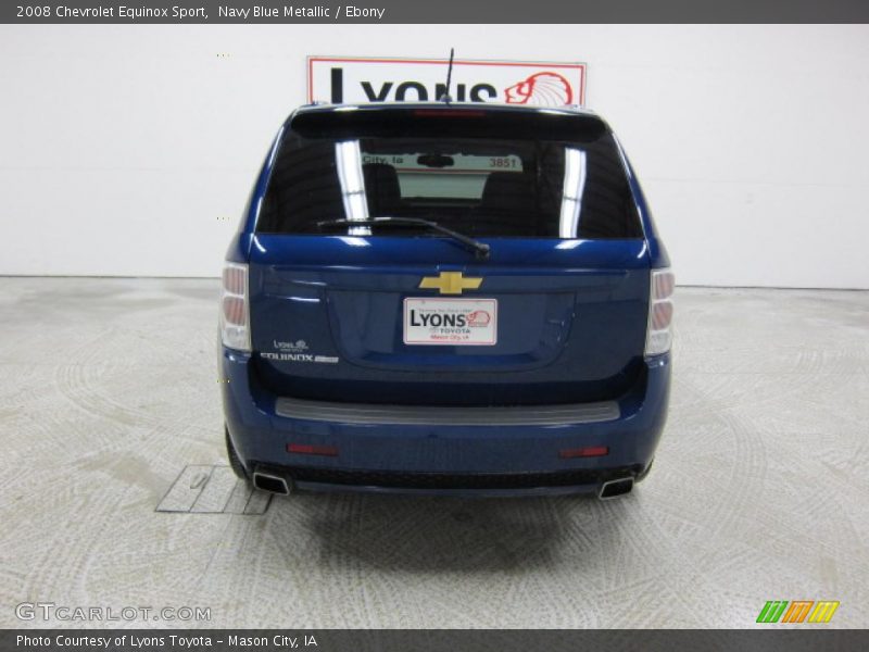 Navy Blue Metallic / Ebony 2008 Chevrolet Equinox Sport