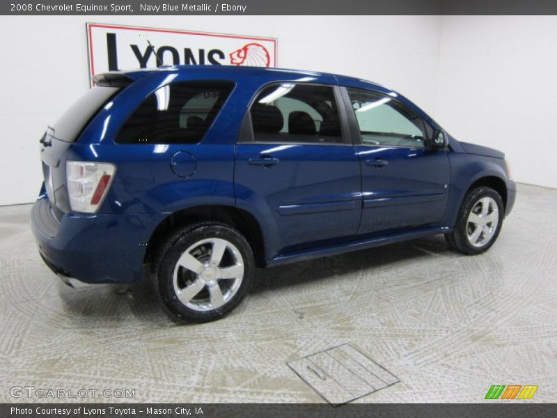 Navy Blue Metallic / Ebony 2008 Chevrolet Equinox Sport