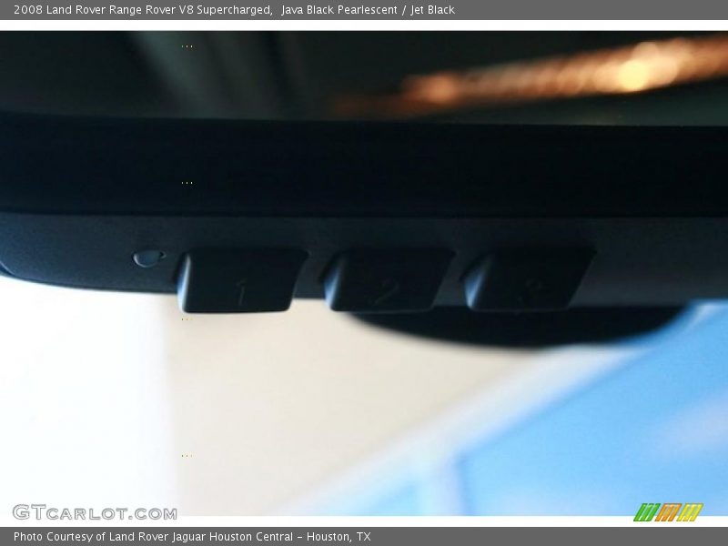 Java Black Pearlescent / Jet Black 2008 Land Rover Range Rover V8 Supercharged