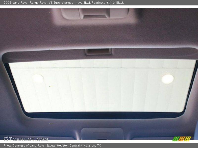 Java Black Pearlescent / Jet Black 2008 Land Rover Range Rover V8 Supercharged