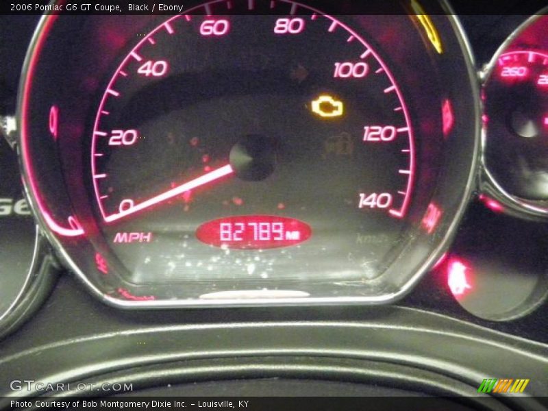 Black / Ebony 2006 Pontiac G6 GT Coupe