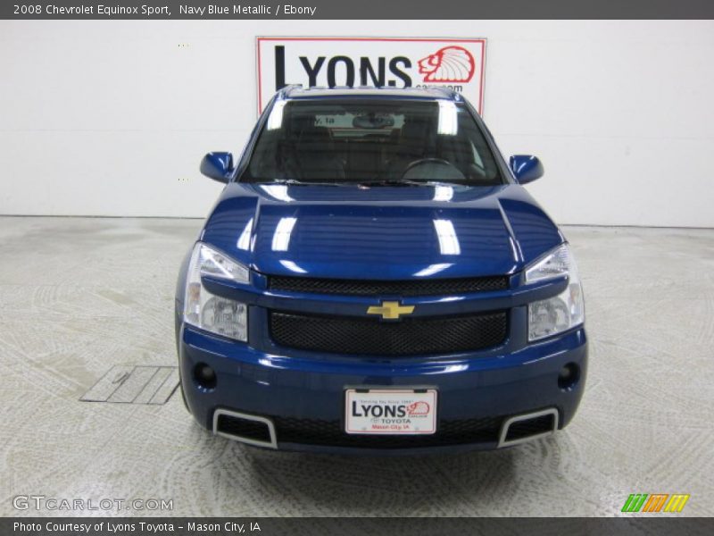 Navy Blue Metallic / Ebony 2008 Chevrolet Equinox Sport