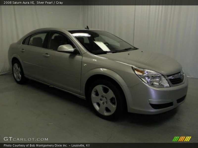 Silver Pearl / Gray 2008 Saturn Aura XE