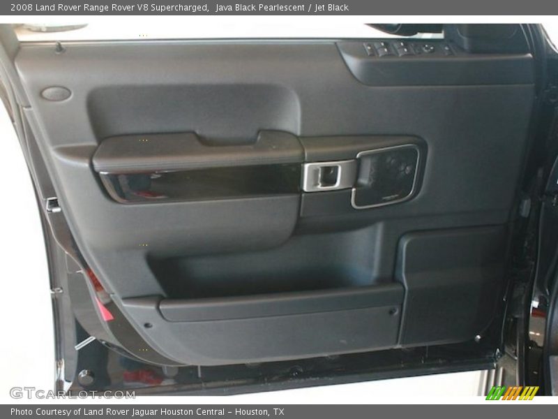 Java Black Pearlescent / Jet Black 2008 Land Rover Range Rover V8 Supercharged